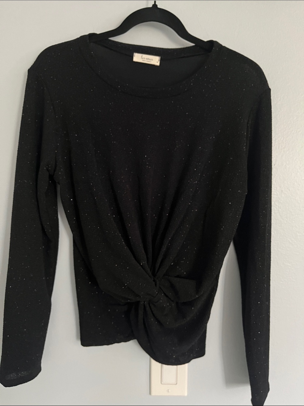 Twist Knot Sparkle Top